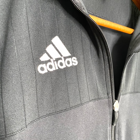 Adidas Climacool Size Medium Blac Zipper Athletic - Picture 2 of 15